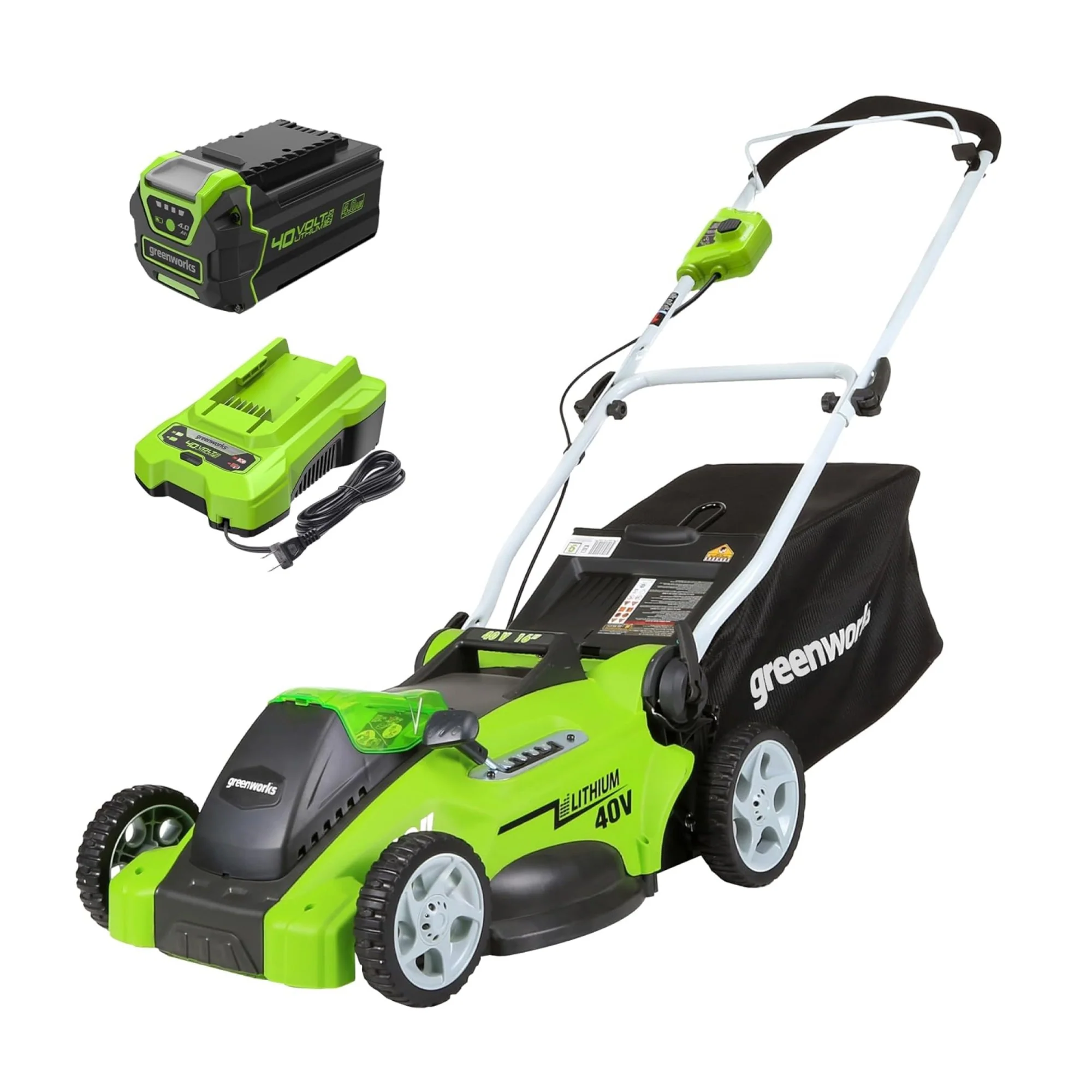 Greenworks 40V 16-Inch Cordless Lawn Mower